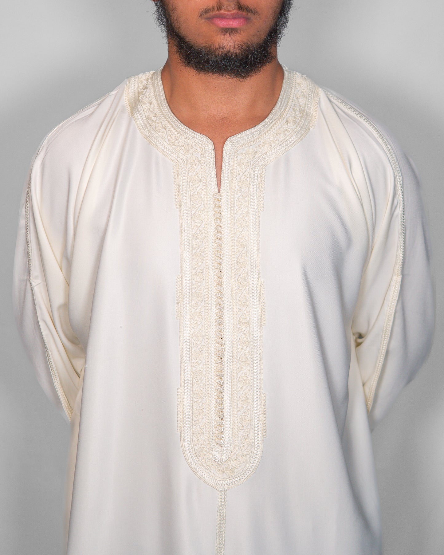 Cream Moroccan Gandoura