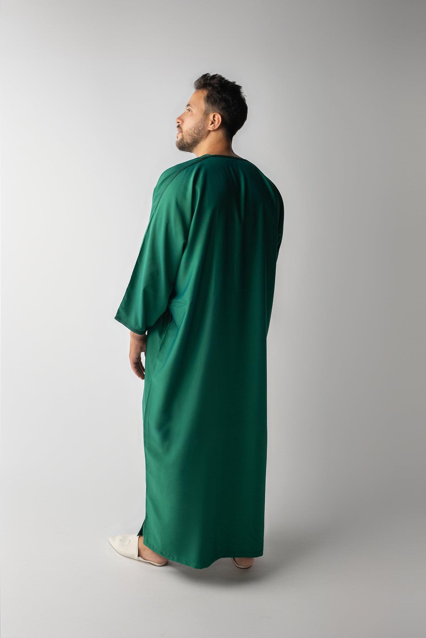 Emerald Green Moroccan Gandoura