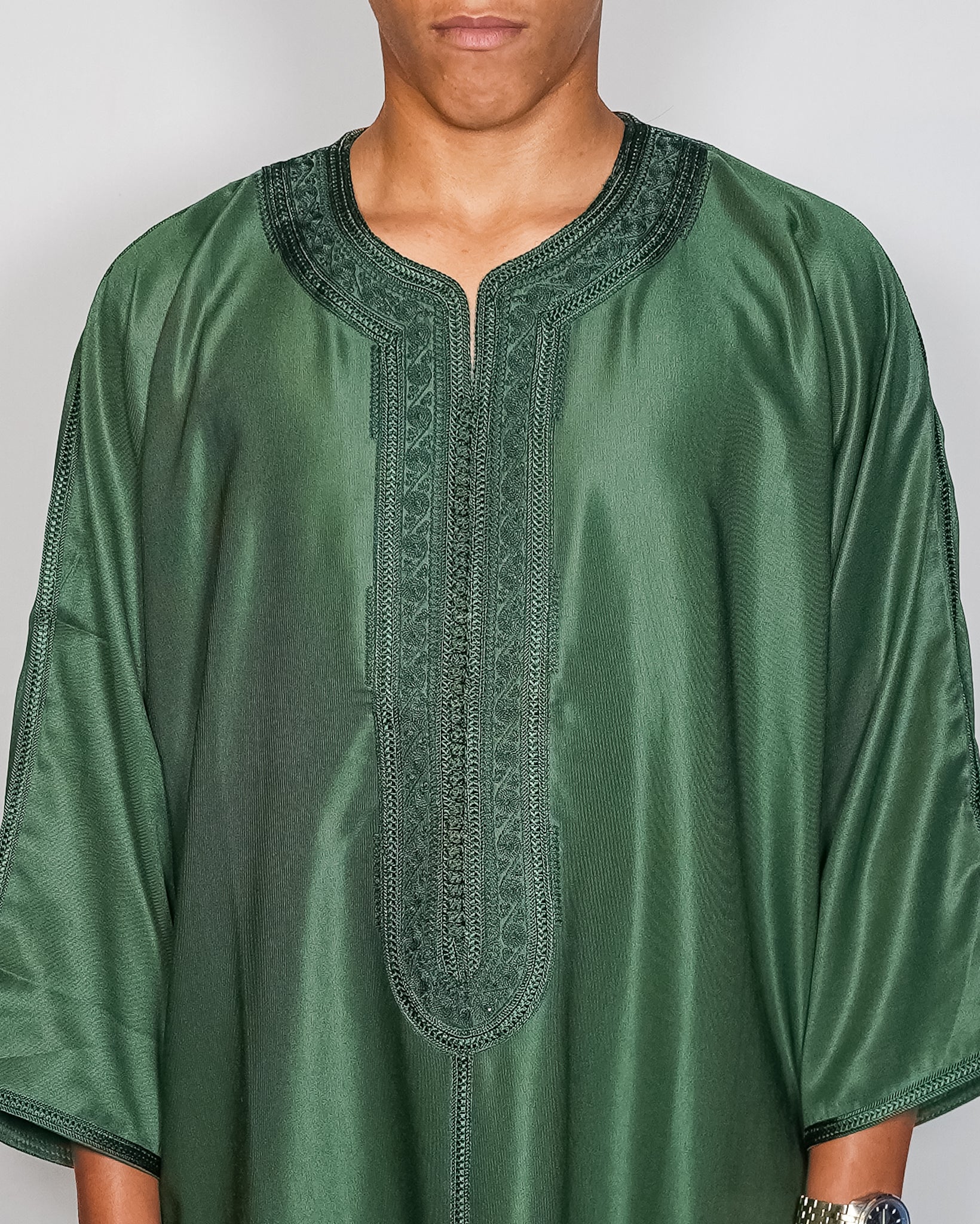 Green Moroccan Gandoura