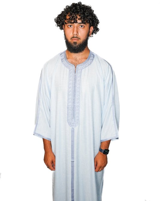 Light Blue Gandoura