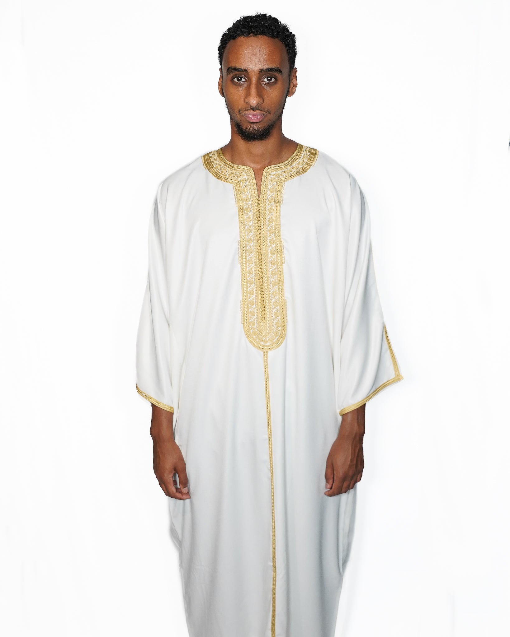 Gold Moroccan Gandoura