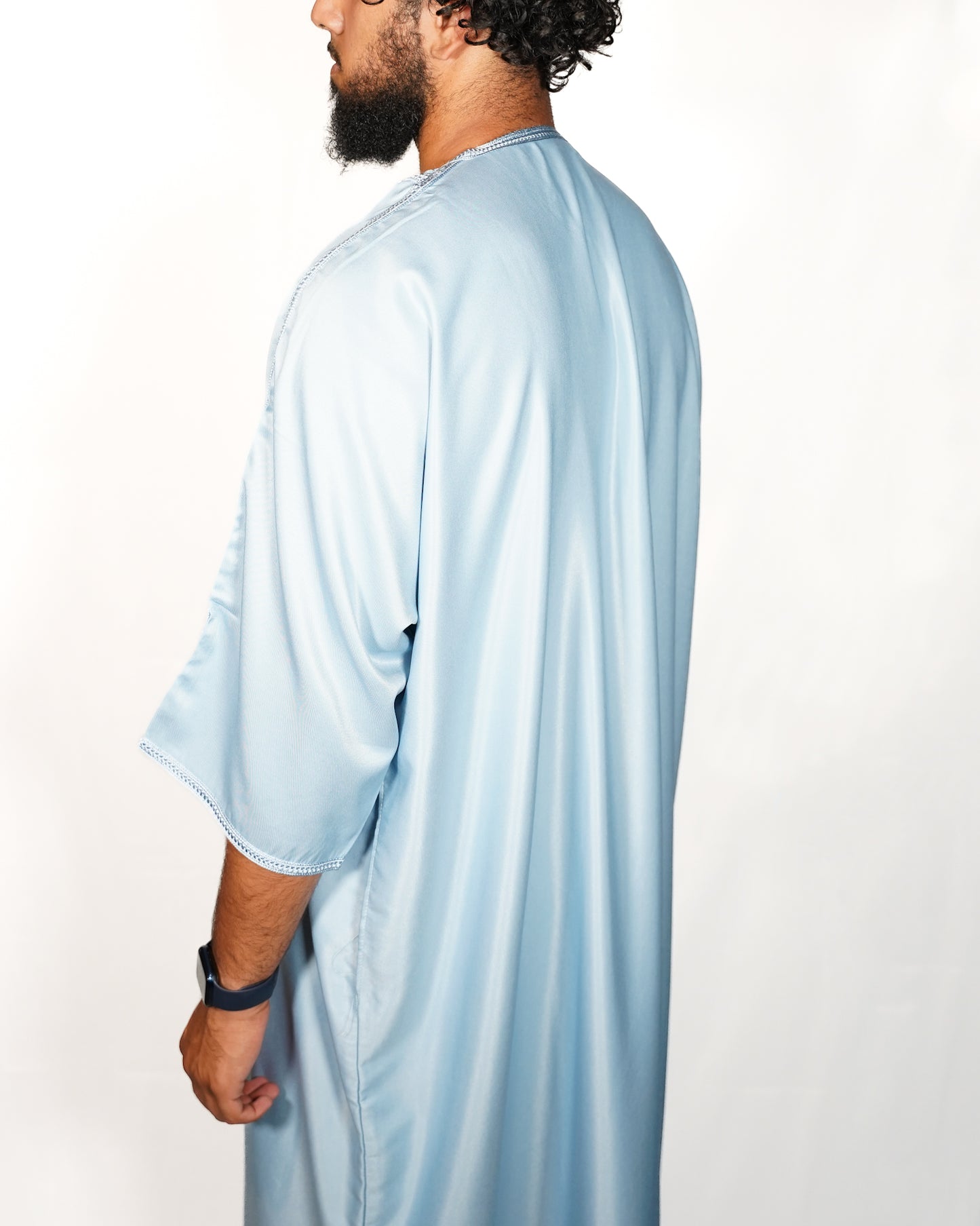 Sky Blue Moroccan Gandoura