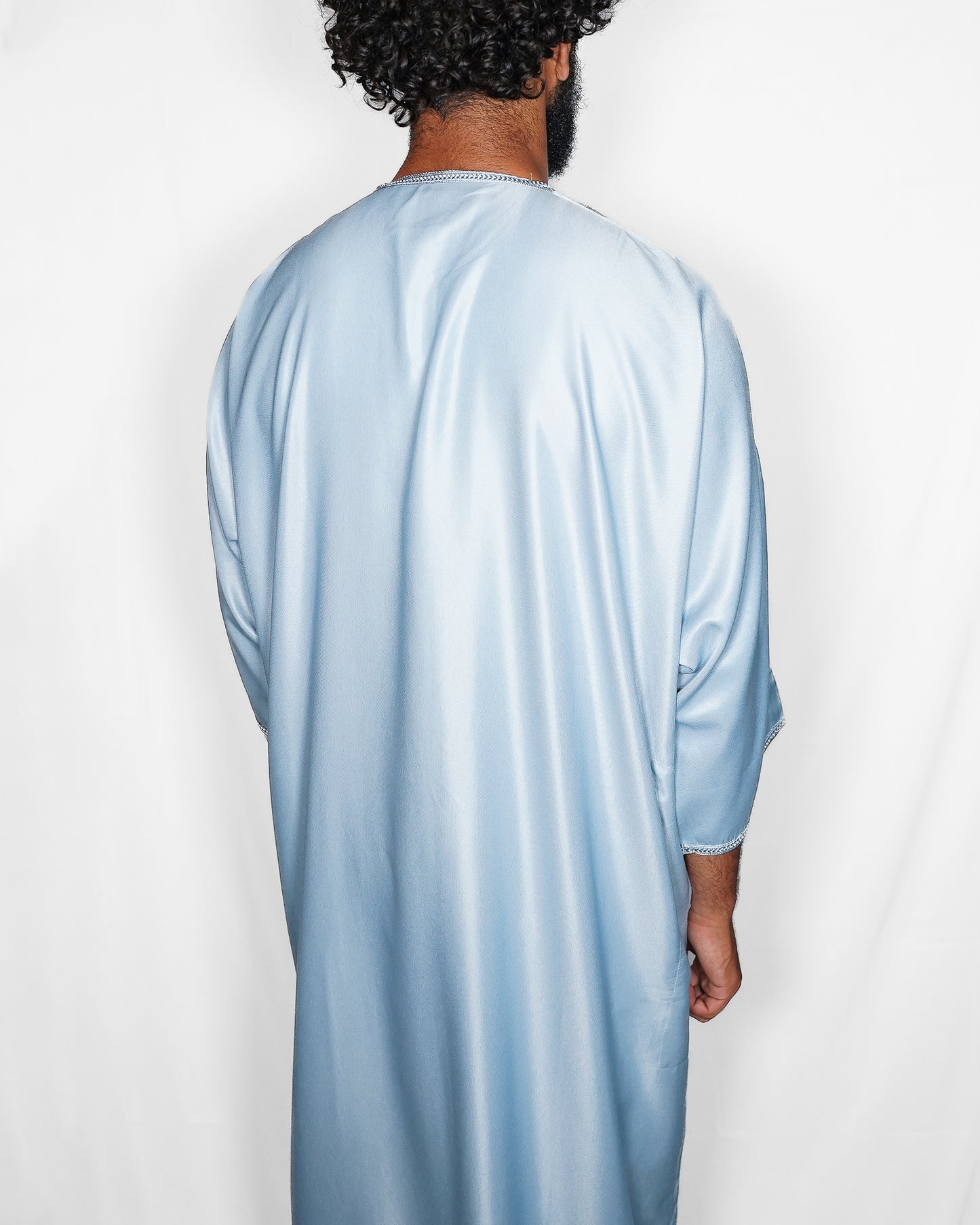 Sky Blue Moroccan Gandoura