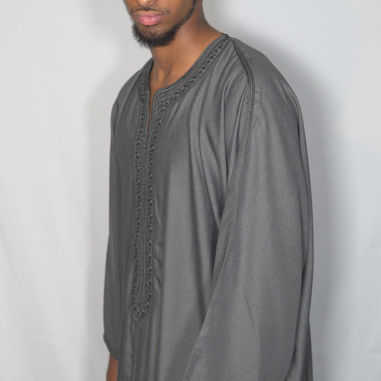 Dark Grey Linen
