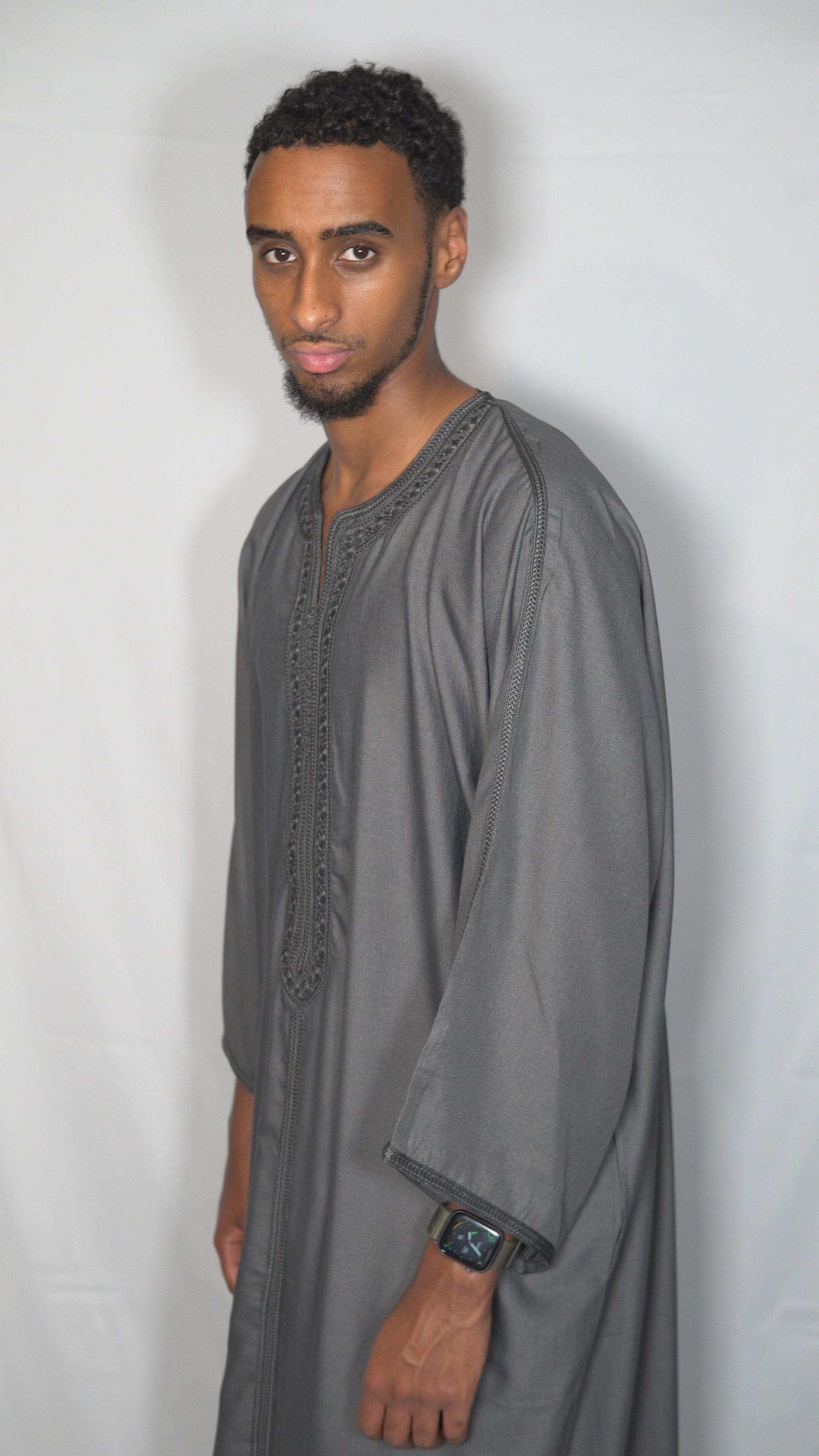 Dark Grey Linen