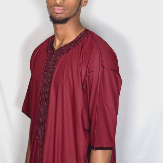 Slim Fit Moroccan Gandoura