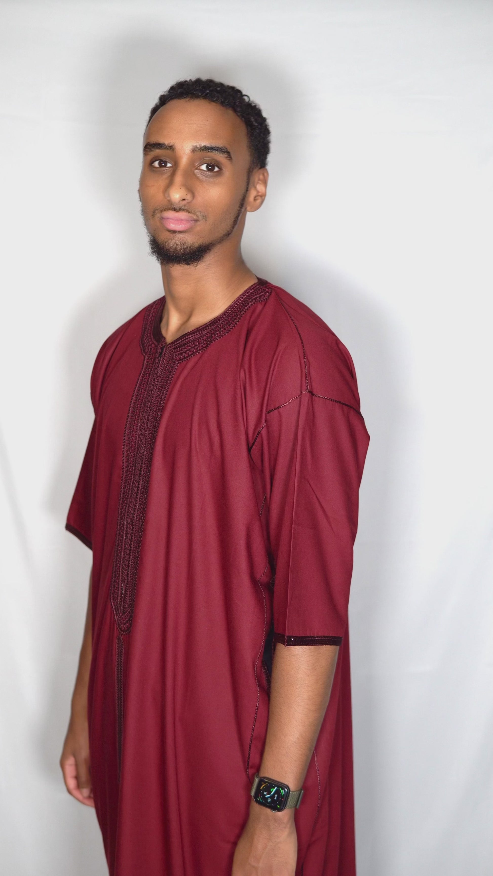 Slim Fit Moroccan Gandoura