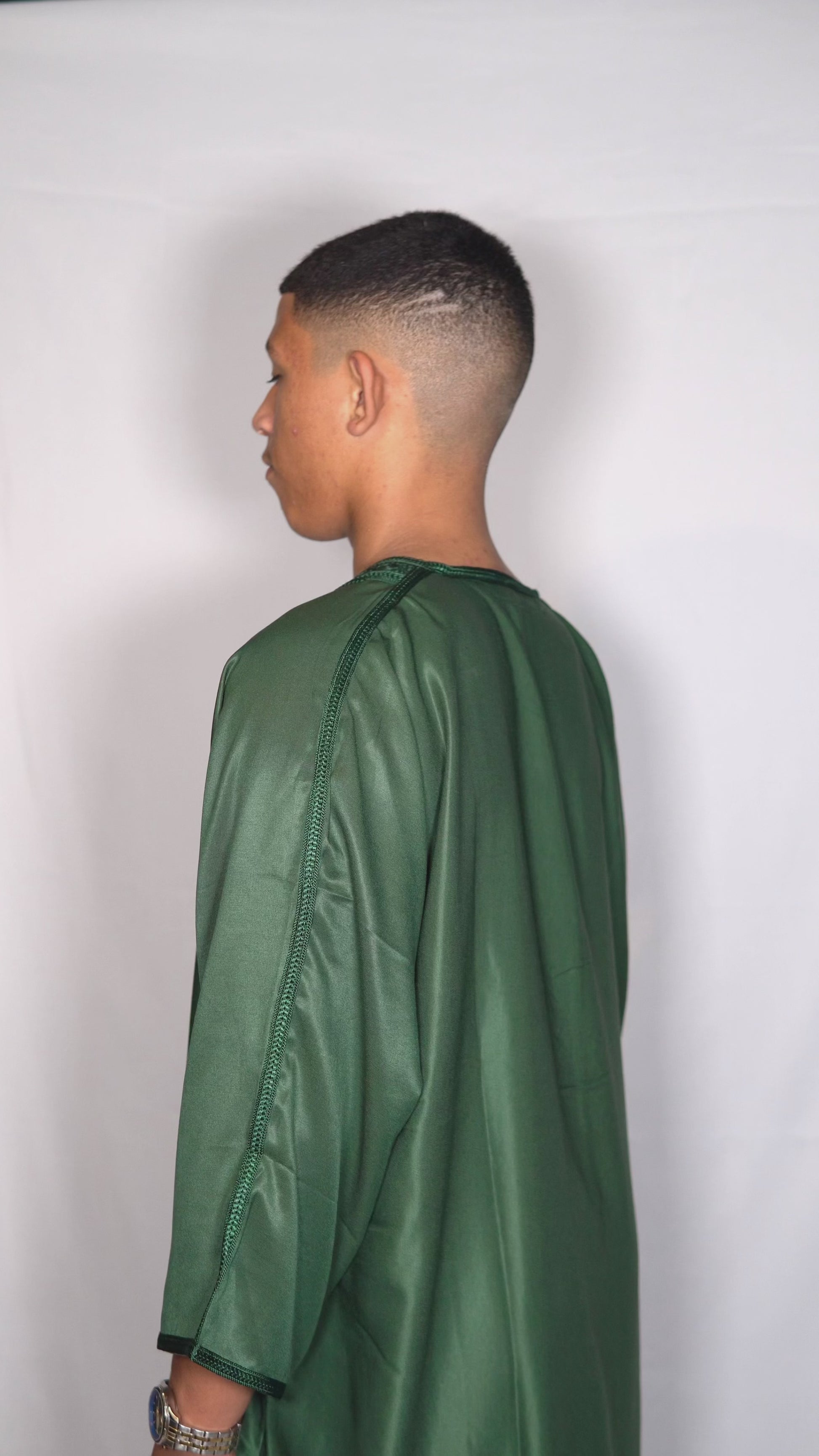 Green Moroccan Gandoura